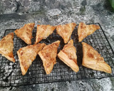 Foto del paso 5 de la receta: Triángulos de hojaldre y cabello de ángel