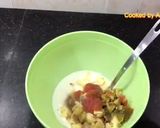 A picture of step 1 of Dahi Phulki with Papri Chana Chaat Recipe.