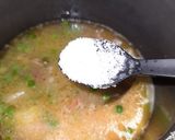 A picture of step 6 of Kesari pulao.