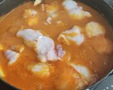 Foto del paso 7 de la receta: Cazuela de rape, gambas y almejas con patatas