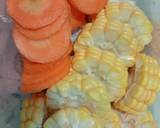 Bening bayam jagung langkah memasak 2 foto