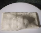 A picture of step 6 of Dahi Lukhmi.