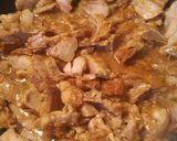 A picture of step 6 of Barbecue Pizza, stuff crust.