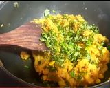 A picture of step 4 of Cheesy and Spicy Stuffed Capsicum stuffed capsicum(bell Pepper).