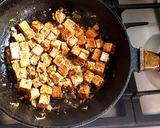 Foto del paso 2 de la receta: Tofu con "falso tabulé" 😉👨🍳