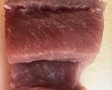 Hình bước làm 1 của món Xao ruốc bằng lò vi sóng