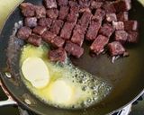 Foto langkah ke 4 dari resep 853. 🥩🄶arlic Butter Saikoro Beef.