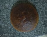A picture of step 8 of White forest cake#mycreativewhiteforestrecp.chocolate flower.
