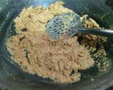 A picture of step 1 of Besan Modak.