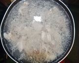 A picture of step 1 of Chicken Soup.