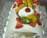 Foto del paso 16 de la receta: Pionono frutado de lúcuma