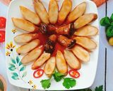 Hình bước làm 5 của món Xá xíu chay