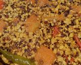 A picture of step 2 of Moong dal fry.