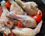 A picture of step 2 of Peshawari Karahi Chicken.