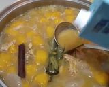 Foto langkah ke 8 dari resep Bubur Candil Labu dan Kolang-Kaling.