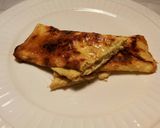 Foto del paso 6 de la receta Tortilla francesa a la mantequilla y queso en porciones