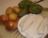 Foto del paso 1 de la receta: Potas con salsa combinada