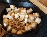 A picture of step 3 of Mulangi Thogayal (Radish Chutney).