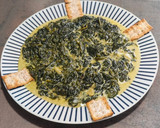 Foto del paso 4 de la receta: Espinacas frescas con nata y queso