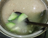 Foto langkah ke 3 dari resep Bobor Pucuk Labu dan Labu Siam.
