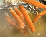 A picture of step 1 of Crab Leg Boil 🦀.