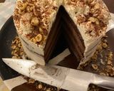 Une image de l'étape 8 de Cake 🎂chocolat🍫 noisettes 🌰🌰🎉.