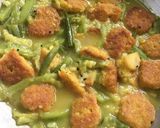 A picture of step 10 of Dal Fritters in Ridge Gourd curry.