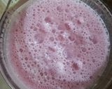 A picture of step 2 of Strawberry Milk Shake.