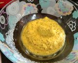 A picture of step 3 of Bhapa Chingri with steamed rice(Steamed prawns).
