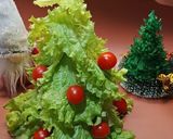 A picture of step 4 of 🎄 Edible Christmas Tree with Lettuce — No-Cook Holiday Appetizer.