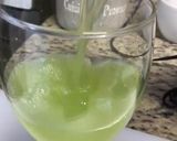A picture of step 2 of Non alcohol mint Margaret iftar special.