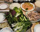 Hình bước làm 2 của món Salad thịt luộc