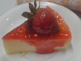 Strawberry Cheese Cake, Mudah tanpa Mixer dan Oven