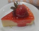 Foto langkah ke 4 dari resep Strawberry Cheese Cake, Mudah tanpa Mixer dan Oven.