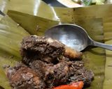 Foto langkah ke 5 dari resep Brengkes ikan gabus kelapa muda biji keluwak kuno.