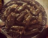 A picture of step 4 of Stuffed Grape Leaves (Warak Enab).