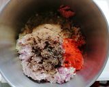 Tojásmentes, bulguros pulykafasírt recept fázis 2 fotója