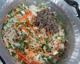A picture of step 2 of Chicken spring rolls.