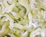 Hình bước làm 1 của món Khổ qua xào hột vịt