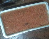 A picture of step 4 of Carrot Gulab jamun terrine.