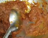 A picture of step 3 of Mashroom matar ki sabji.