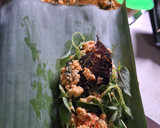 Foto langkah ke 11 dari resep Pepes Tahu Jamur Pindang Kemangi.