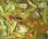 Foto del paso 9 de la receta: 🫛Sopa de fideos de arroz con tofu, pollo y verduras🫛