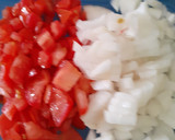 Foto del paso 2 de la receta: Calabacitas rellenas de bistec a la mexicana