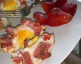 A picture of step 4 of Baked Eggs Breakfast.