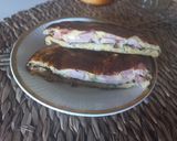 Foto del paso 4 de la receta: Tostado de jamón y queso sin harina
