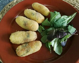 Foto del paso 14 de la receta: Croquetas de espinacas, manzana y pasas