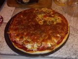 Pizza bien peruana y buenasa