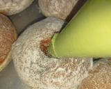 Foto langkah ke 6 dari resep Donat Vla Matcha.