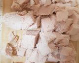 A picture of step 1 of My Steamed Chicken Salad😊.